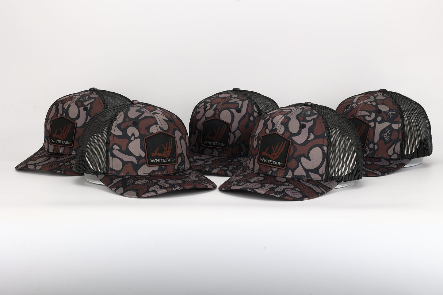 Whitetail Co. Dark Old Camo Shed Antler 6 Panel