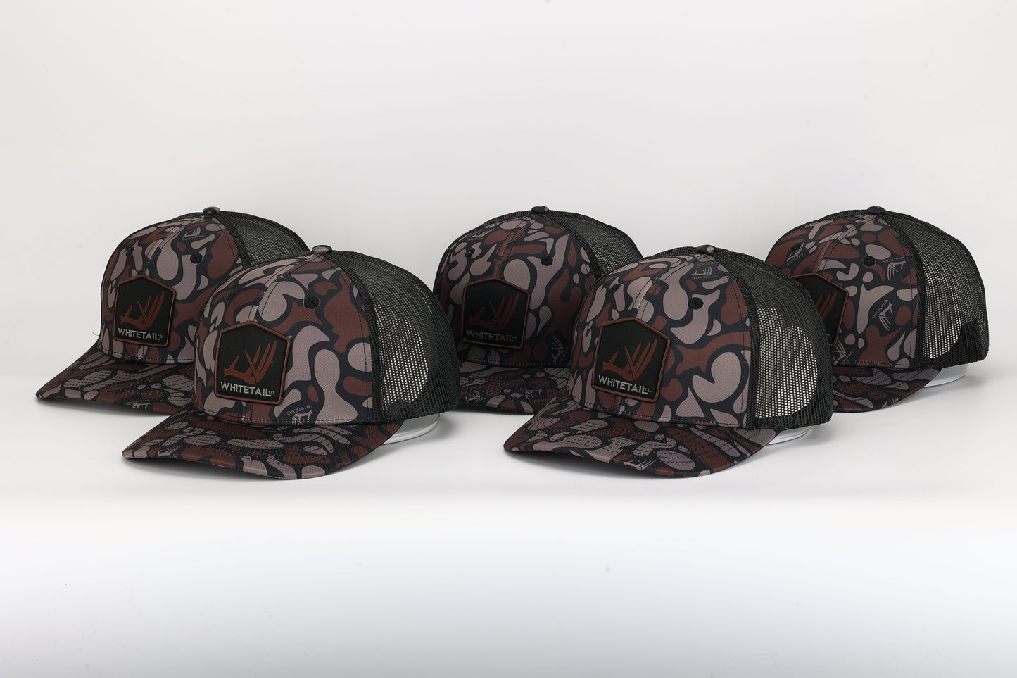 Whitetail Co. Dark Old Camo Shed Antler 6 Panel