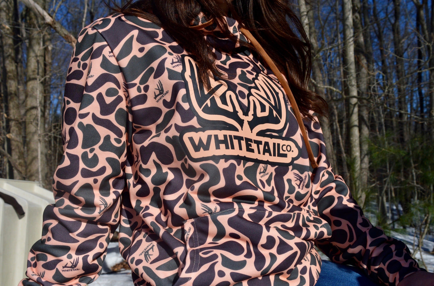 Whitetail Co. OLD Camo Logo Hoodie