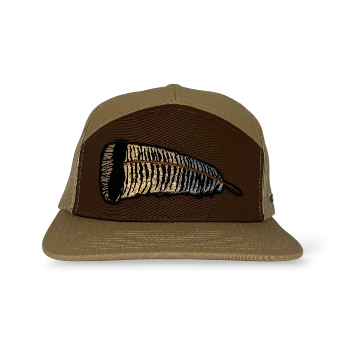 Whitetail Co. | Fallen Feather | 7 Panel | Khaki