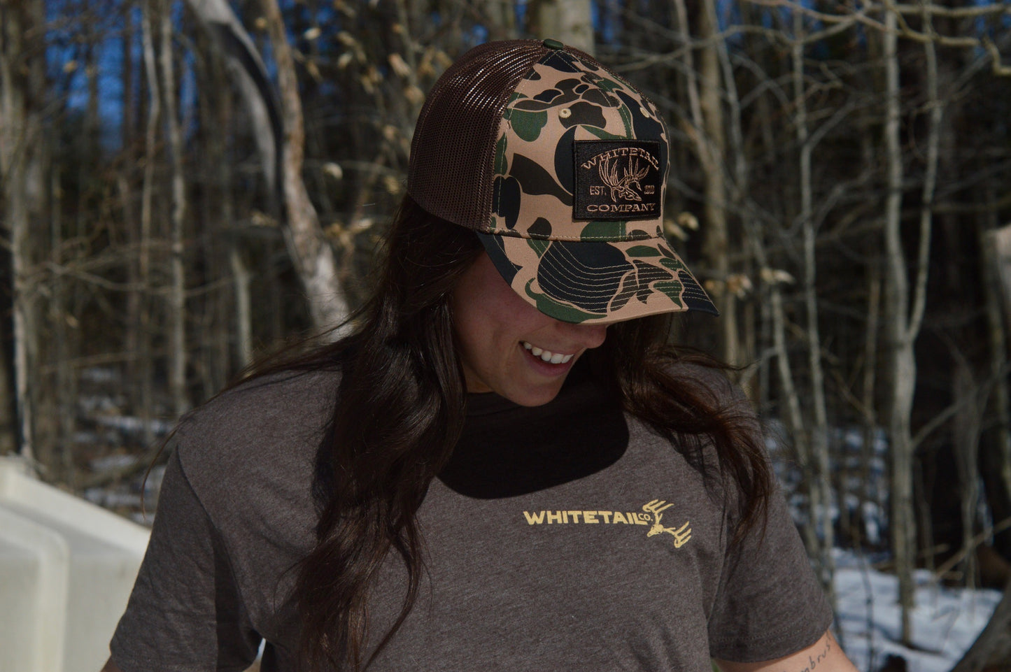 Whitetail Co. OLD Duck Camo Trucker