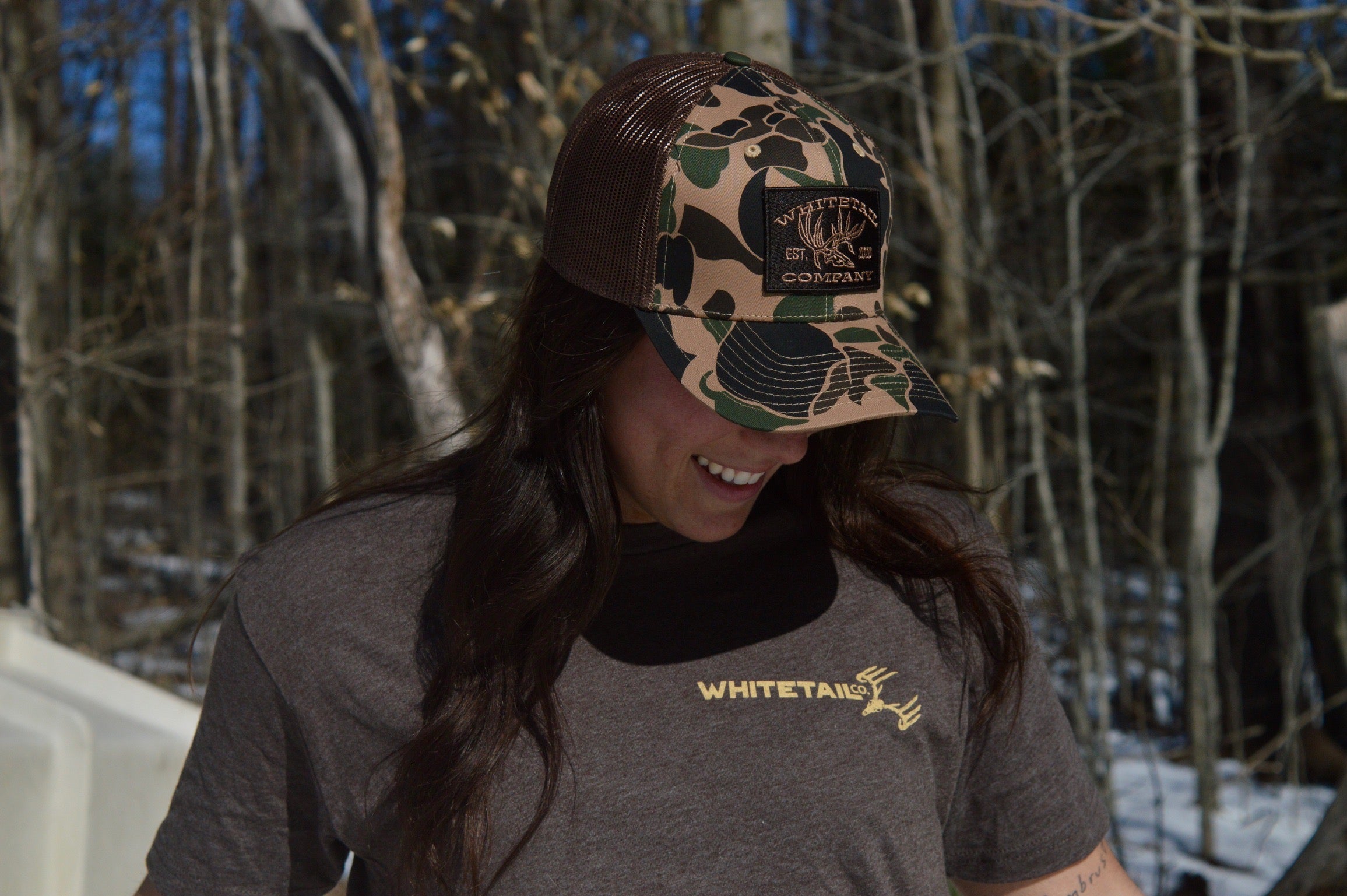 Whitetail Co. OLD Duck Camo Trucker