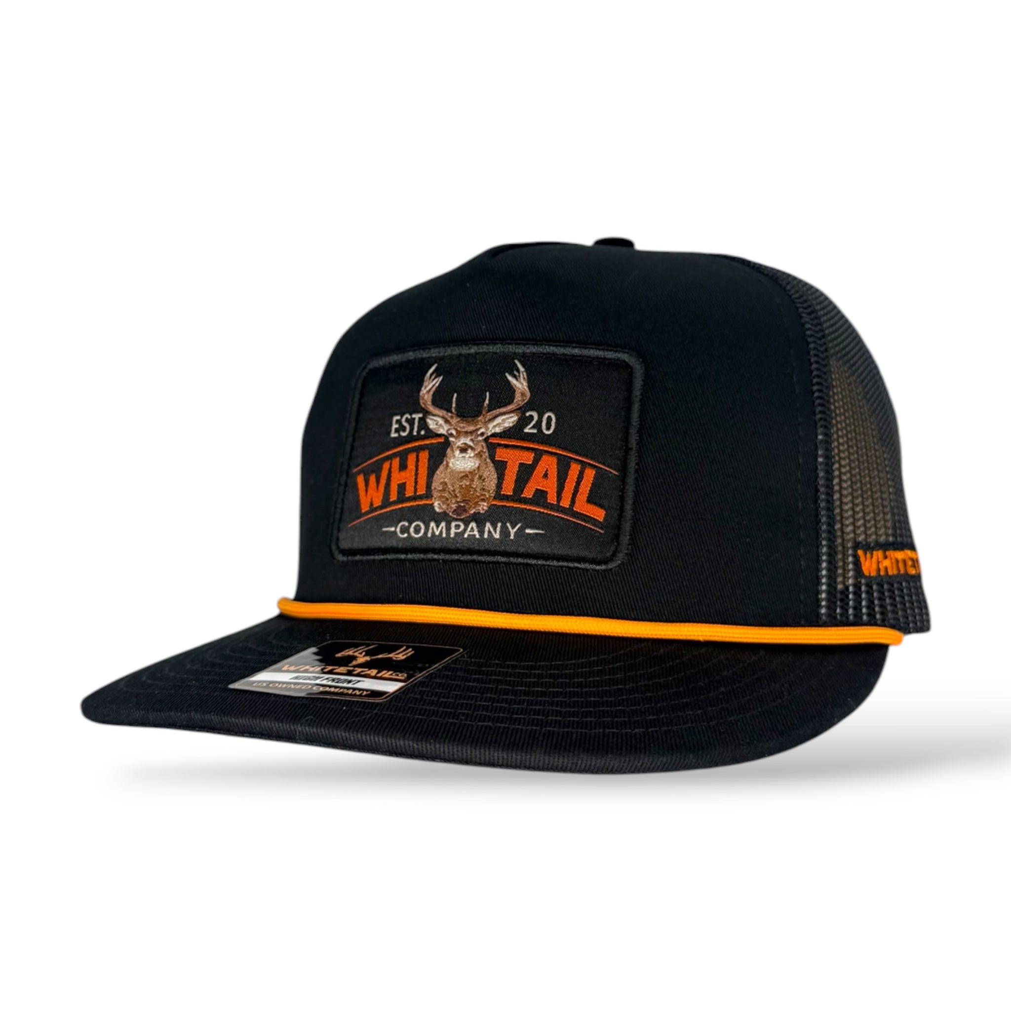 Whitetail Co. | Wall Hanger | High Front | Black | Ropy