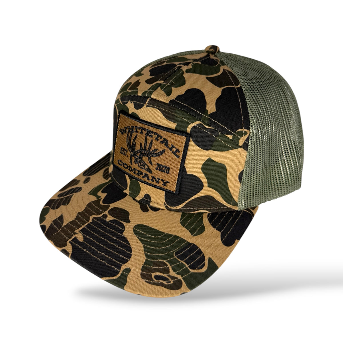 XL | Whitetail Co. | Old School Duck Camo | 7 Panel | XL