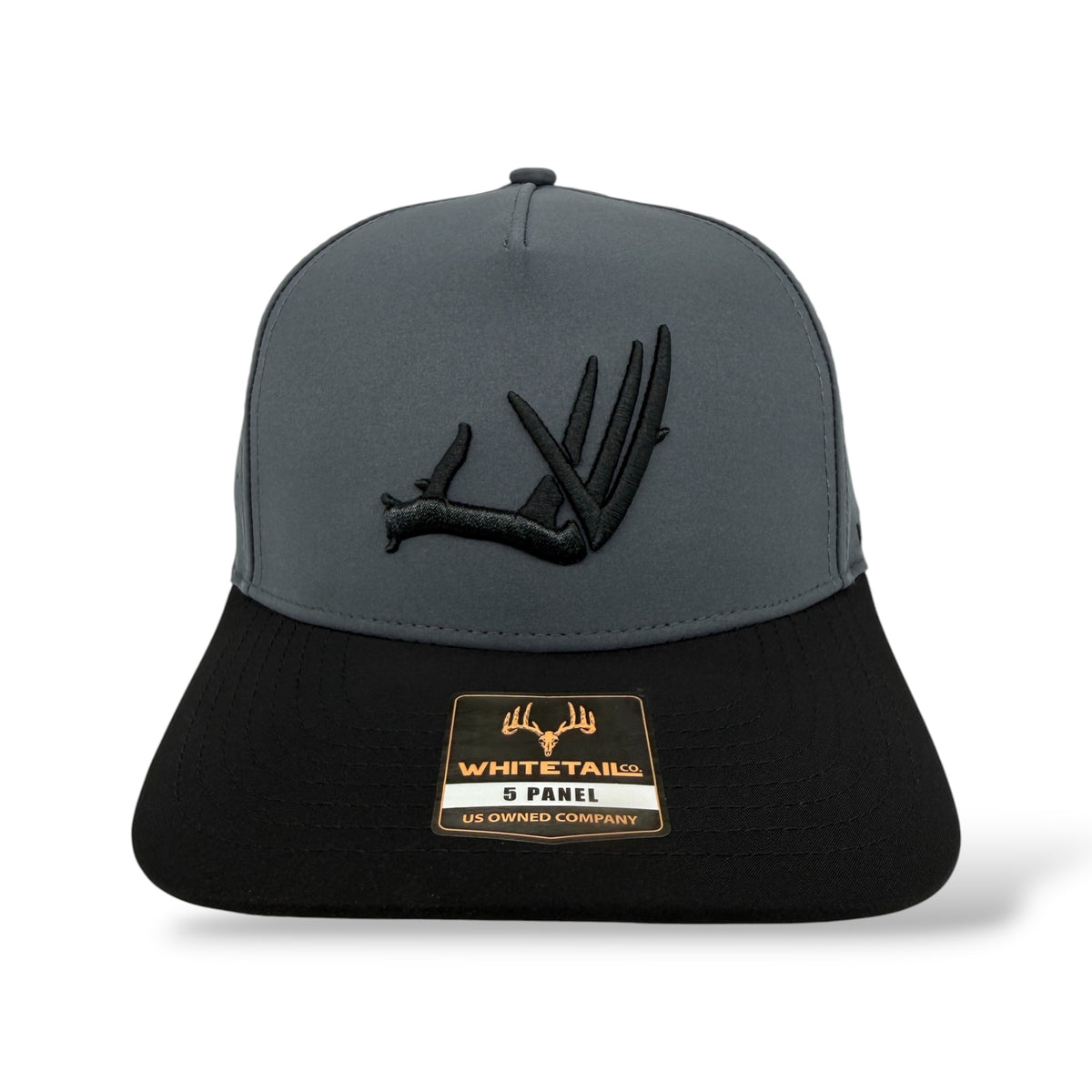 Whitetail Co. | Shed | Performance Die Cut | Grey/Black