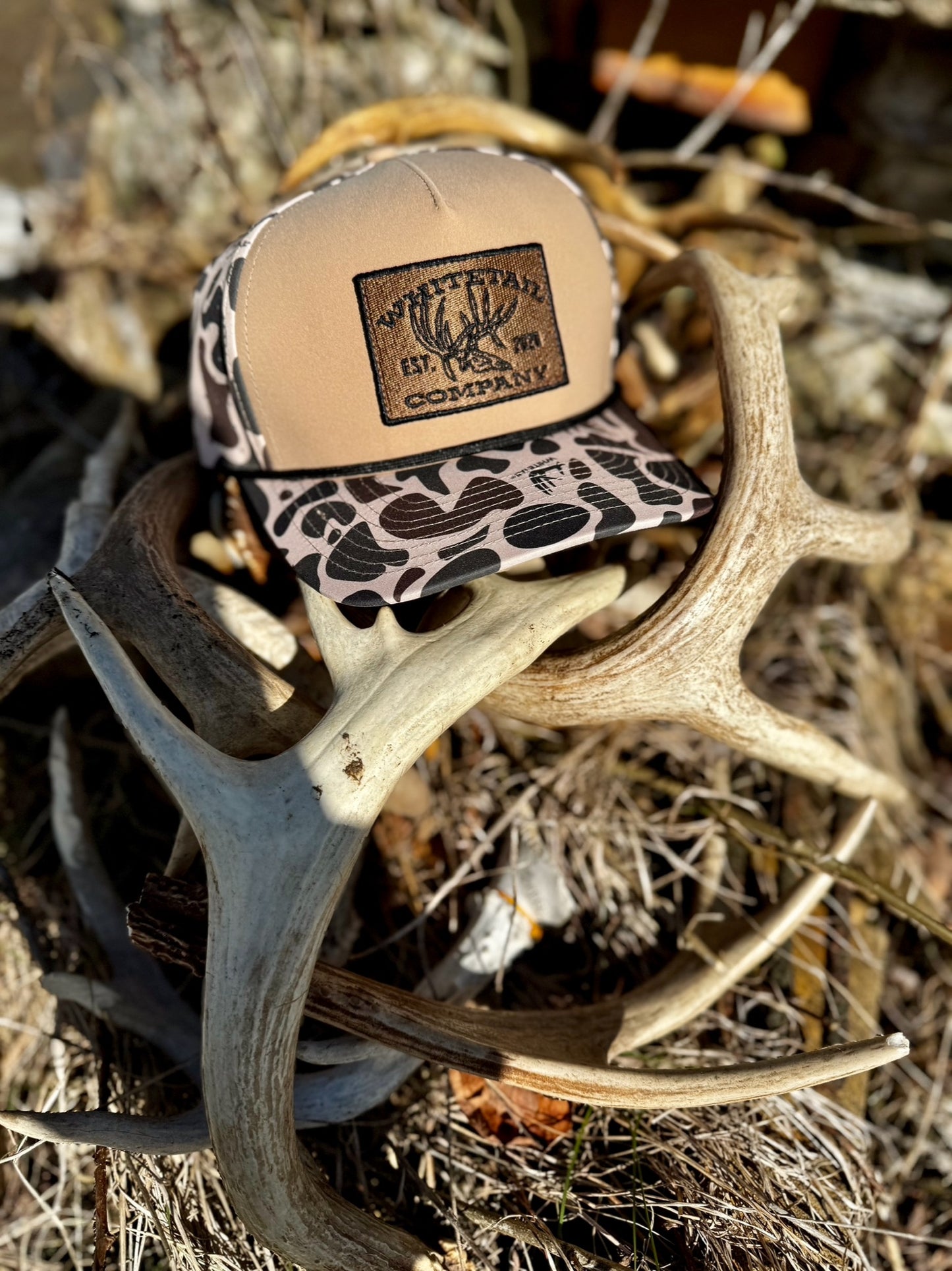 Whitetail Co. Old Camo Ropy 5 Panel