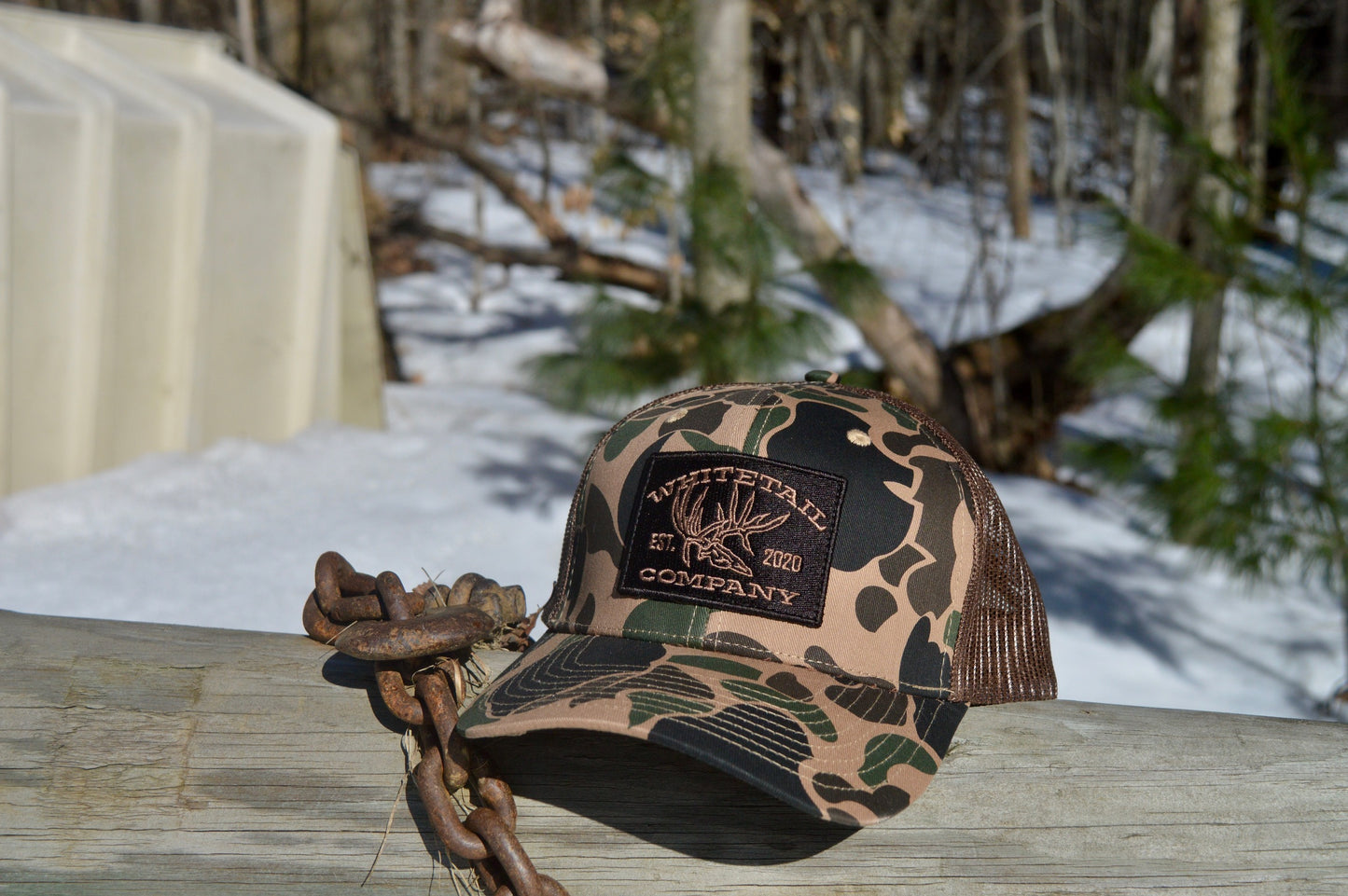 Whitetail Co. OLD Duck Camo Trucker