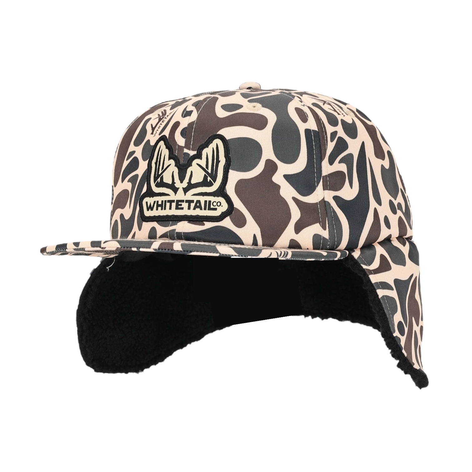 Whitetail Co. Old Duck Camo Ear Flap