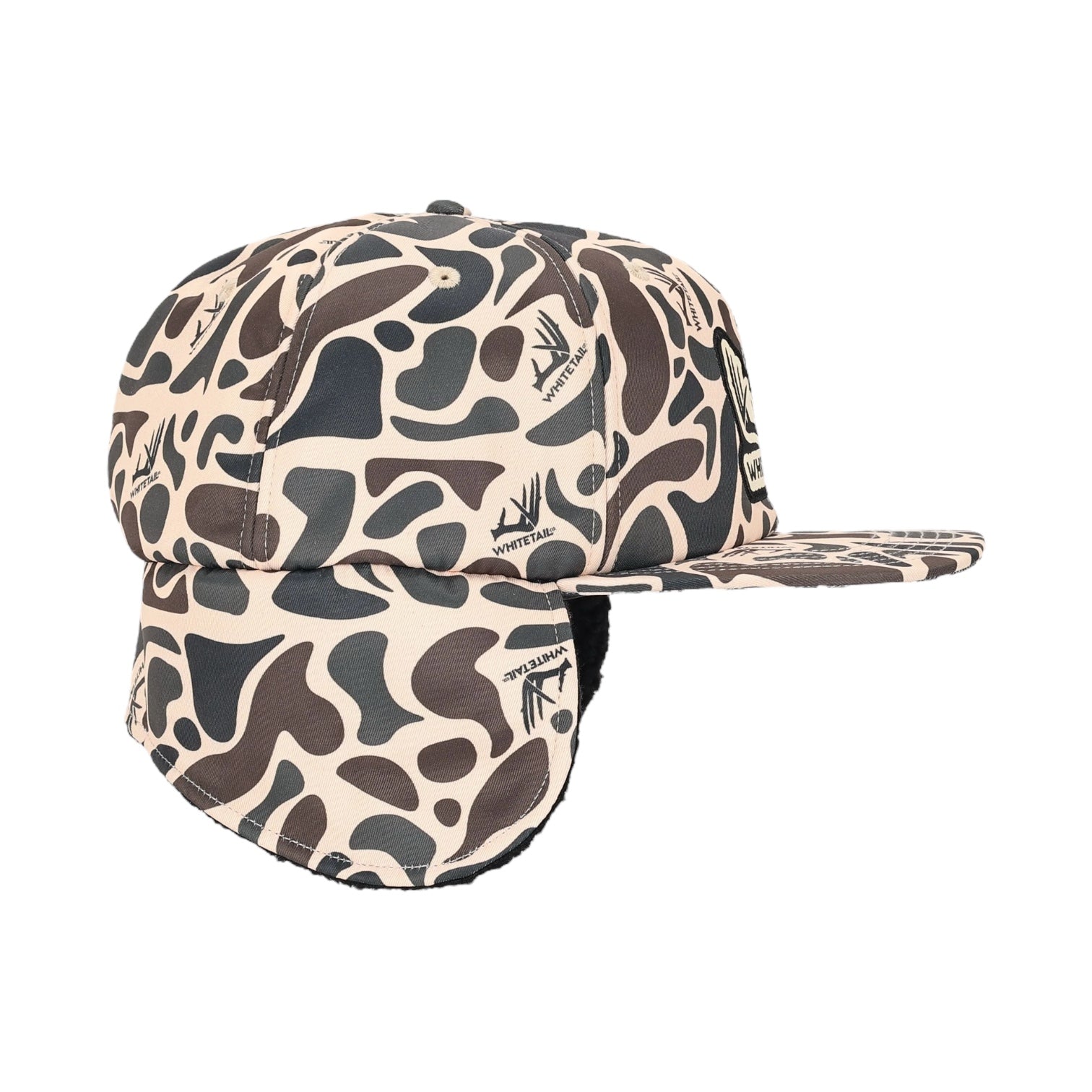 Whitetail Co. Old Duck Camo Ear Flap