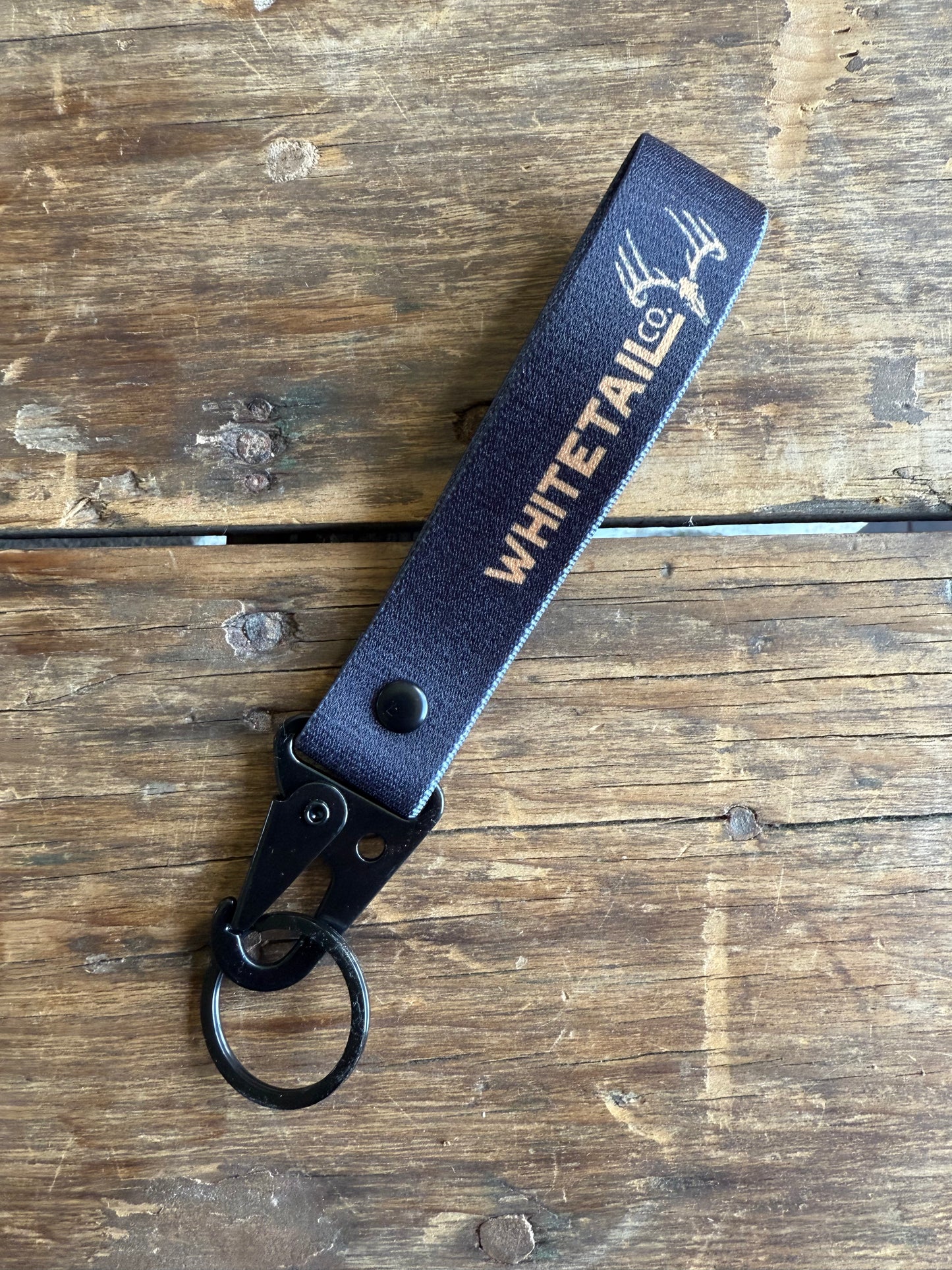 New Whitetail Co. Logo Key Chain