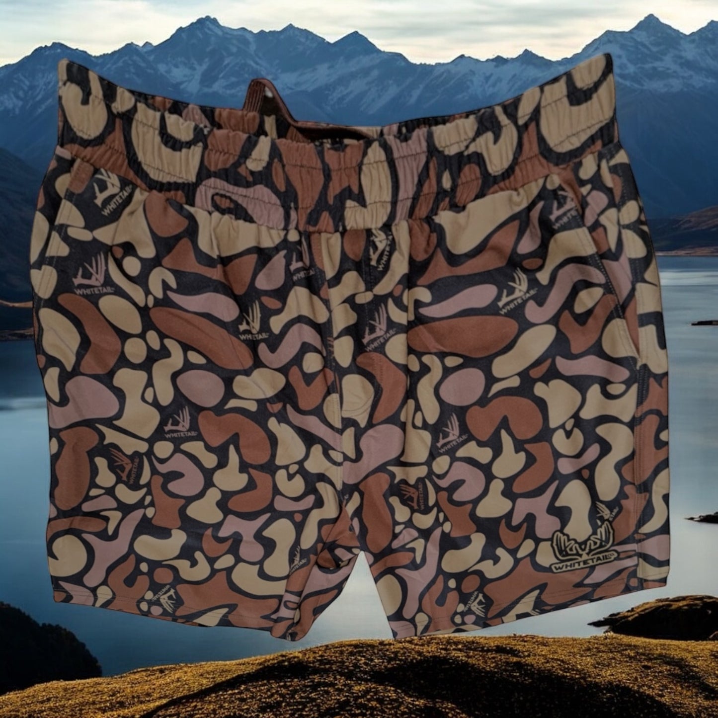 Whitetail Co. Hunt Camp Shorts Old Dark Camo