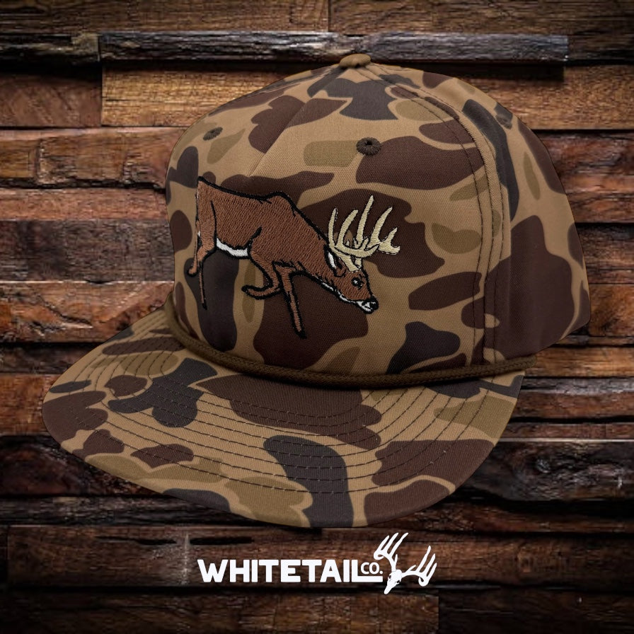 Whitetail Co. Ruttin Buck Bark Duck Camo Brown Richardson 256