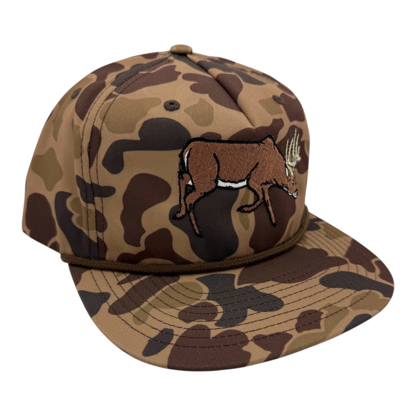 Whitetail Co. Ruttin Buck Bark Duck Camo Brown Richardson 256