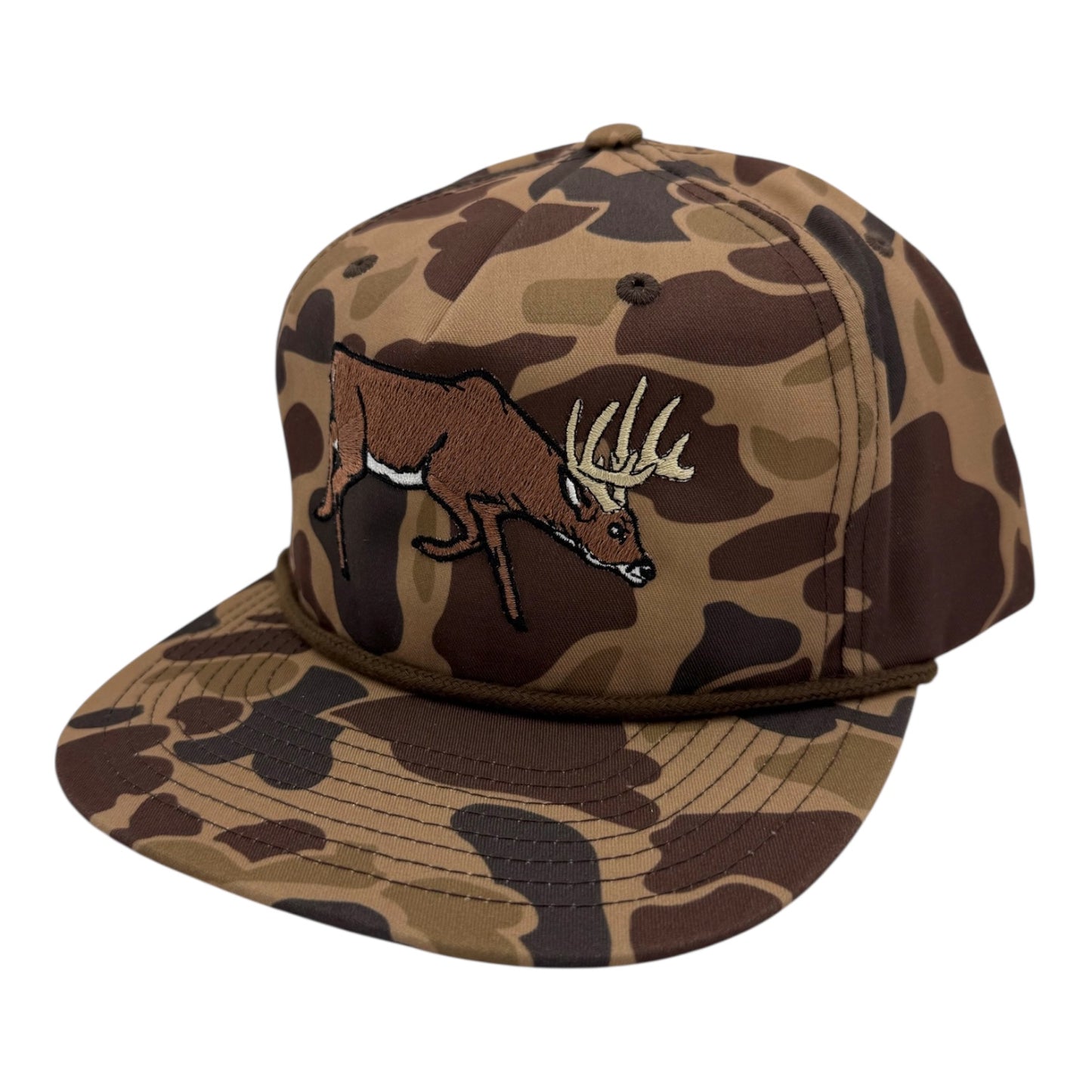 Whitetail Co. Ruttin Buck Bark Duck Camo Brown Richardson 256