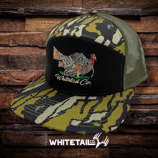Whitetail Co. Half Strut Tree Bark Cam 7 Panel