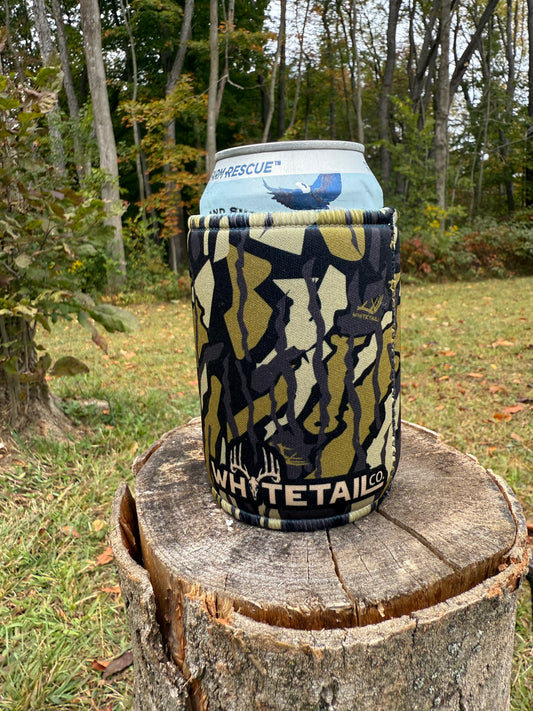 Whitetail Co. Old Tree Bark Beer Koozie