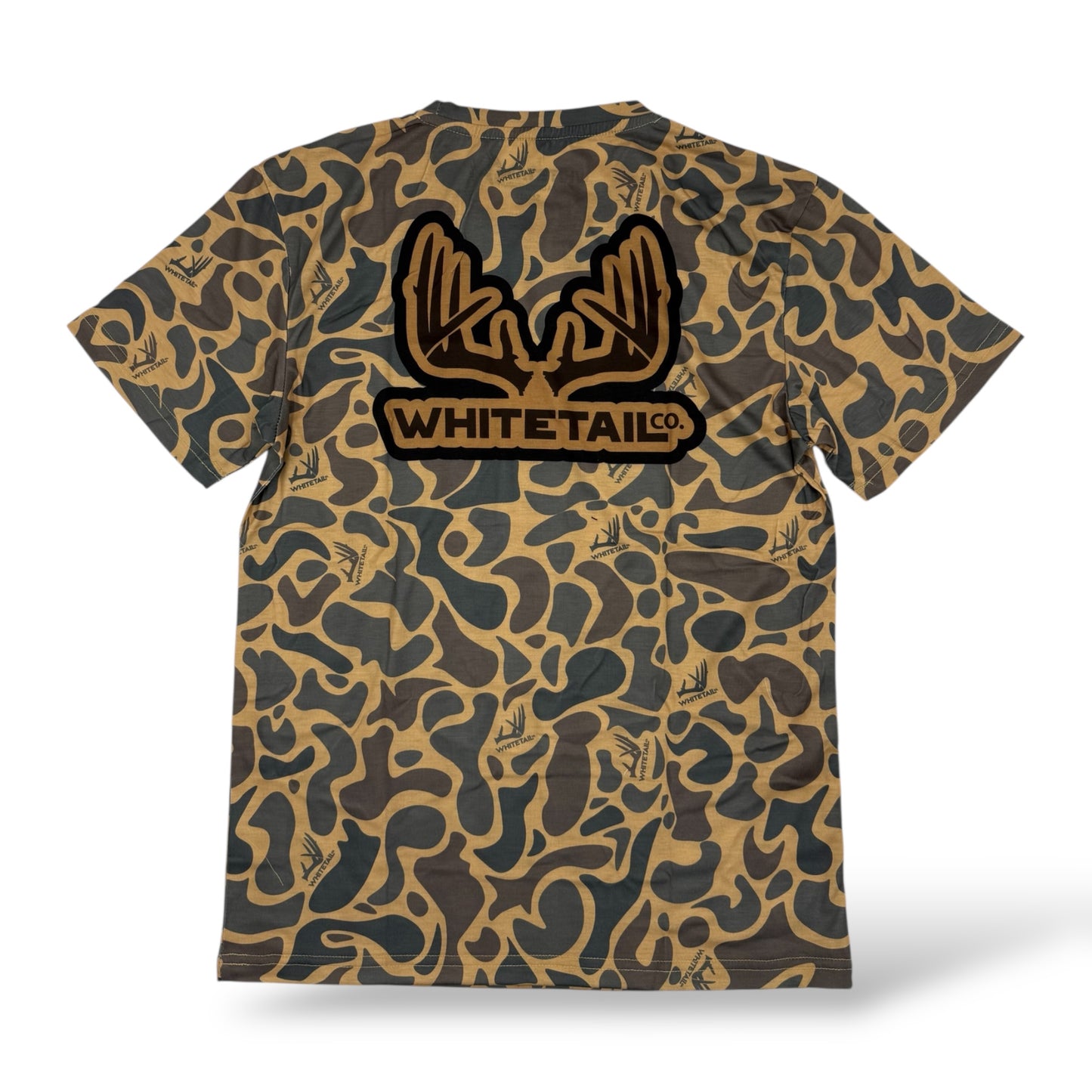 Whitetail Co. Old Duck Camo Faded Pocket Tee