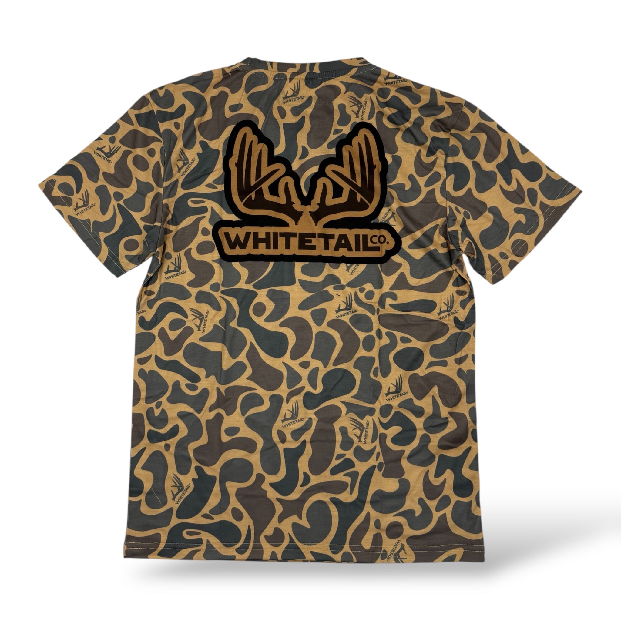 Whitetail Co. Old Duck Camo Faded Pocket Tee