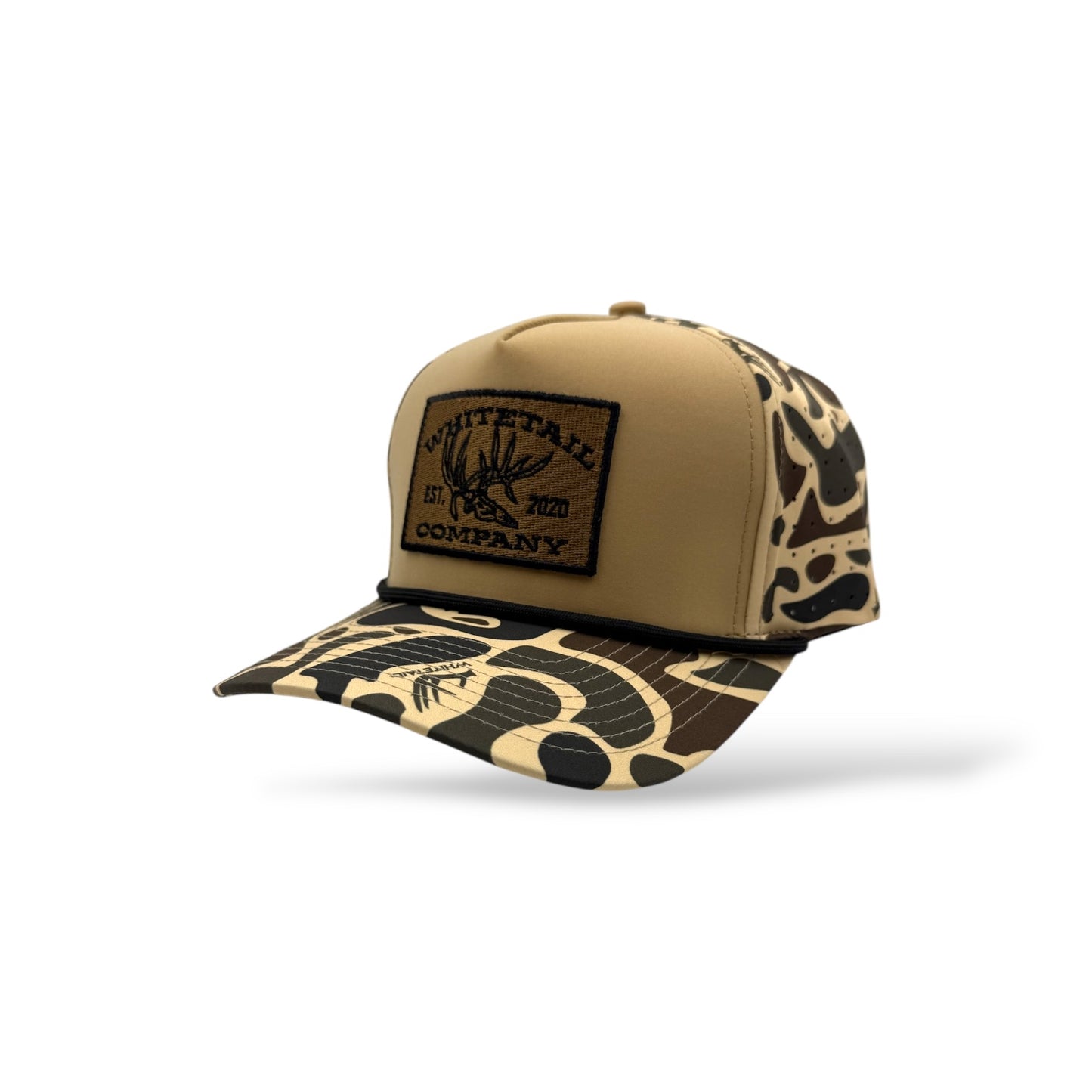 Whitetail Co. Old Camo Ropy 5 Panel