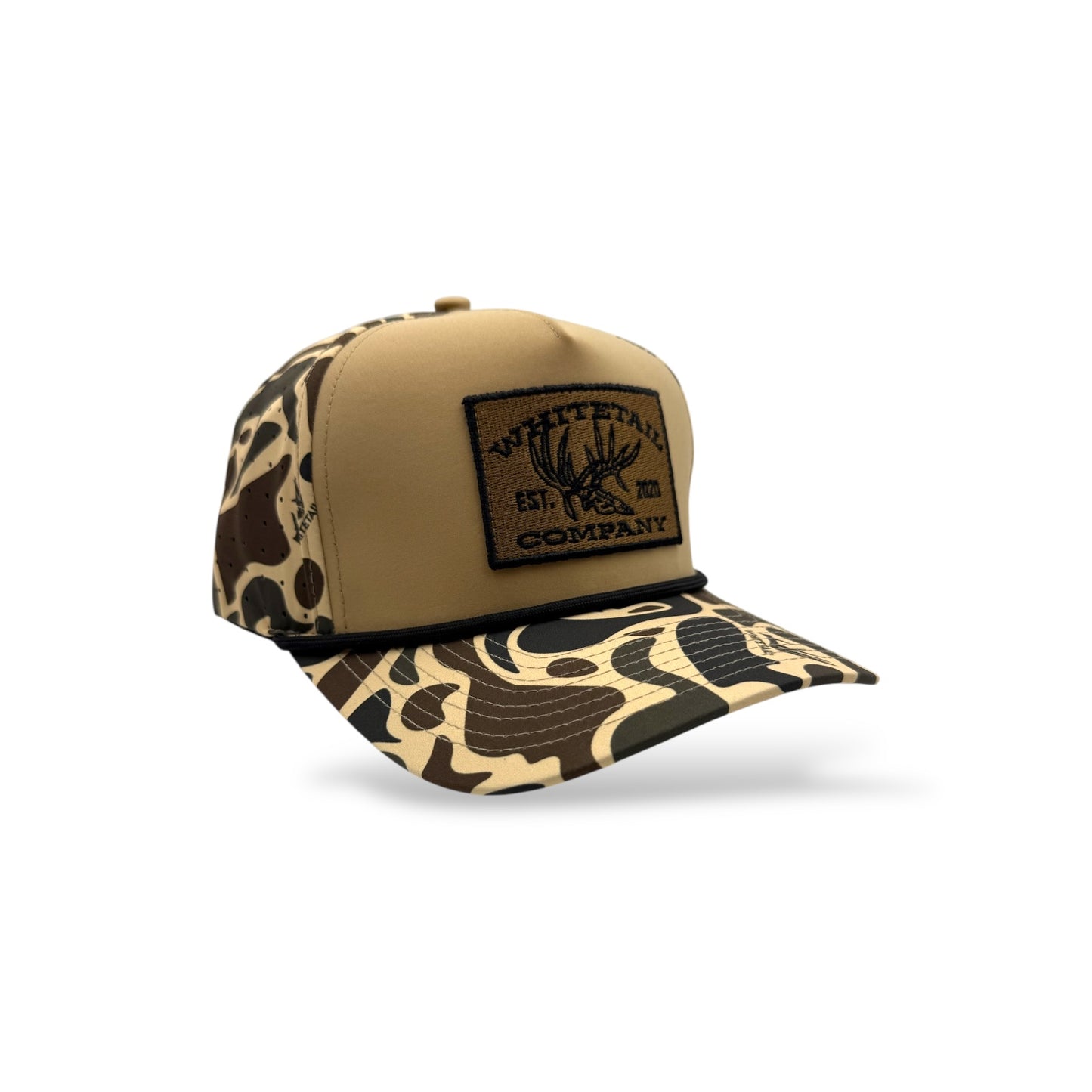Whitetail Co. Old Camo Ropy 5 Panel