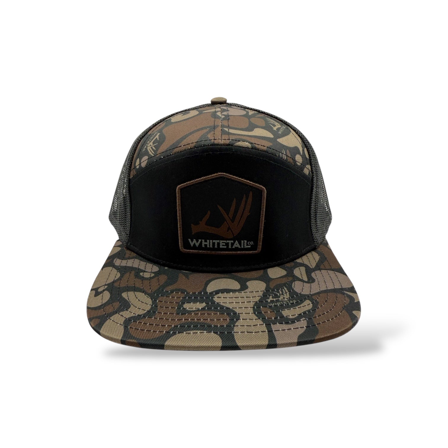 Whitetail Co. Old Dark Camo Shed Antler 7 Panel