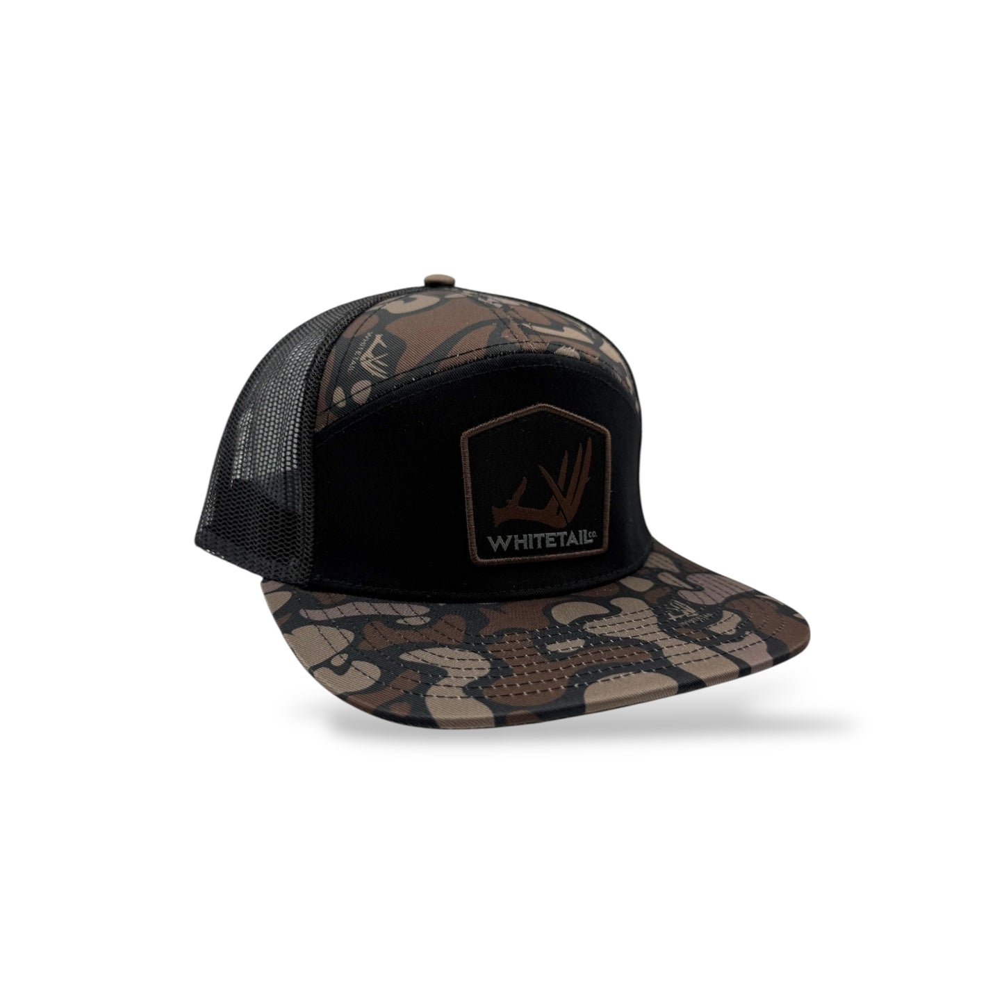Whitetail Co. Old Dark Camo Shed Antler 7 Panel