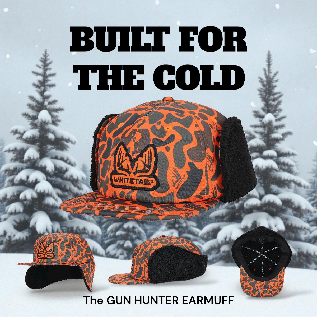 Whitetail Co. Gun Hunter Ear Flap