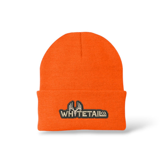 Whitetail Co. Knit Logo Hat