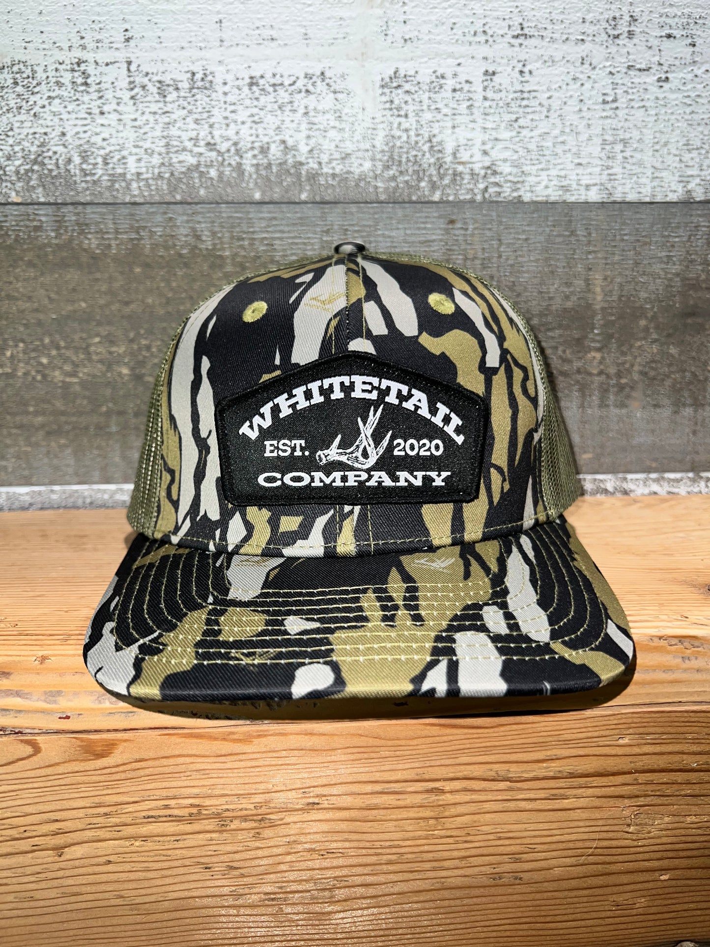 Whitetail Co. Shed Hunter Old Tree Bark Trucker