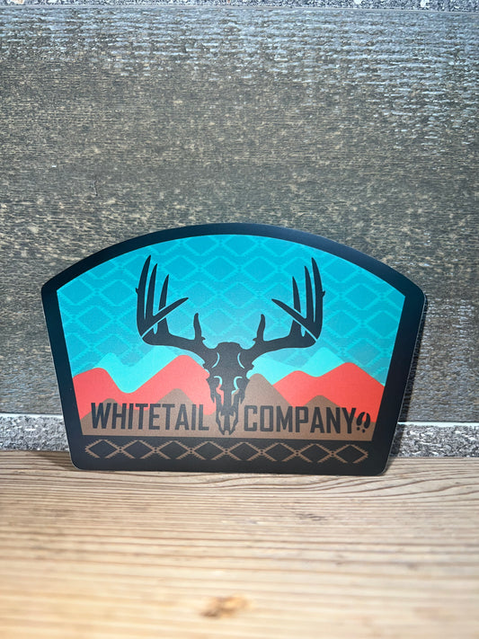 Whitetail Co. Western Cowboy Decal 5"