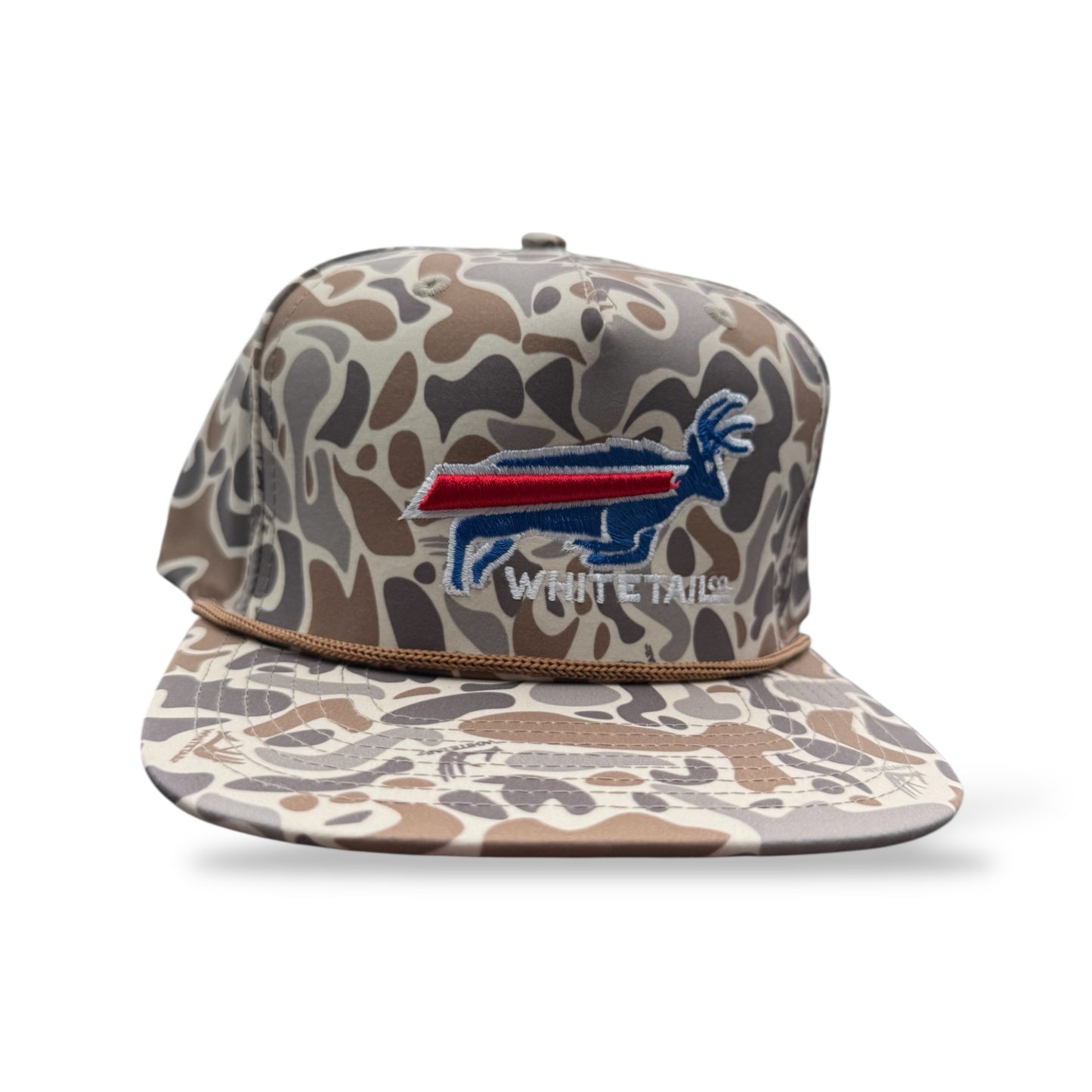 Whitetail Co. Buff Buck Old Camo Trucker