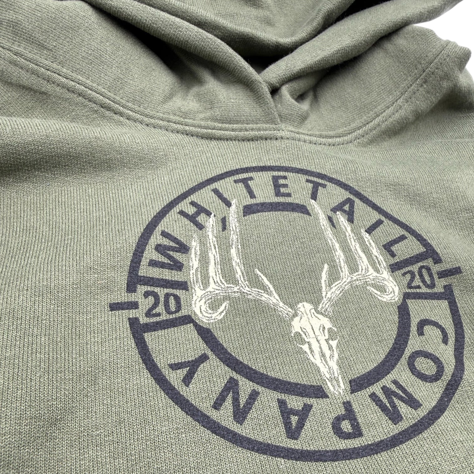 Whitetail Co. Youth Fleece Hoodie Olive Drab