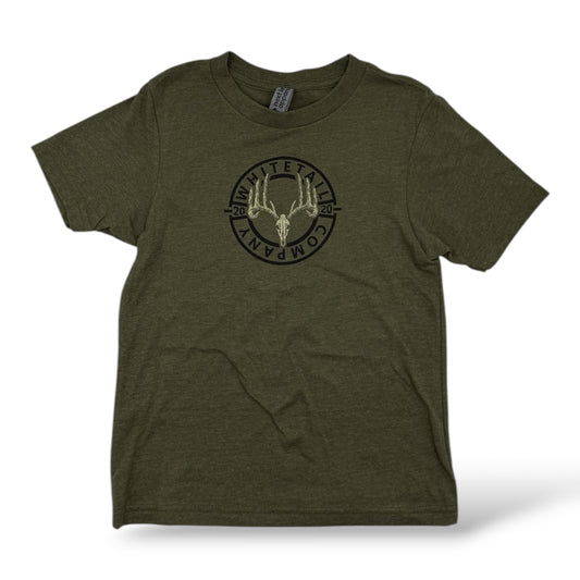 Whitetail Co. Youth Tee Olive Drab