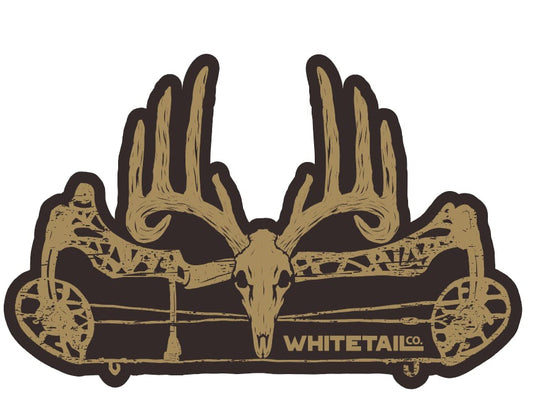 Whitetail Co. Clean 10 3” Decal