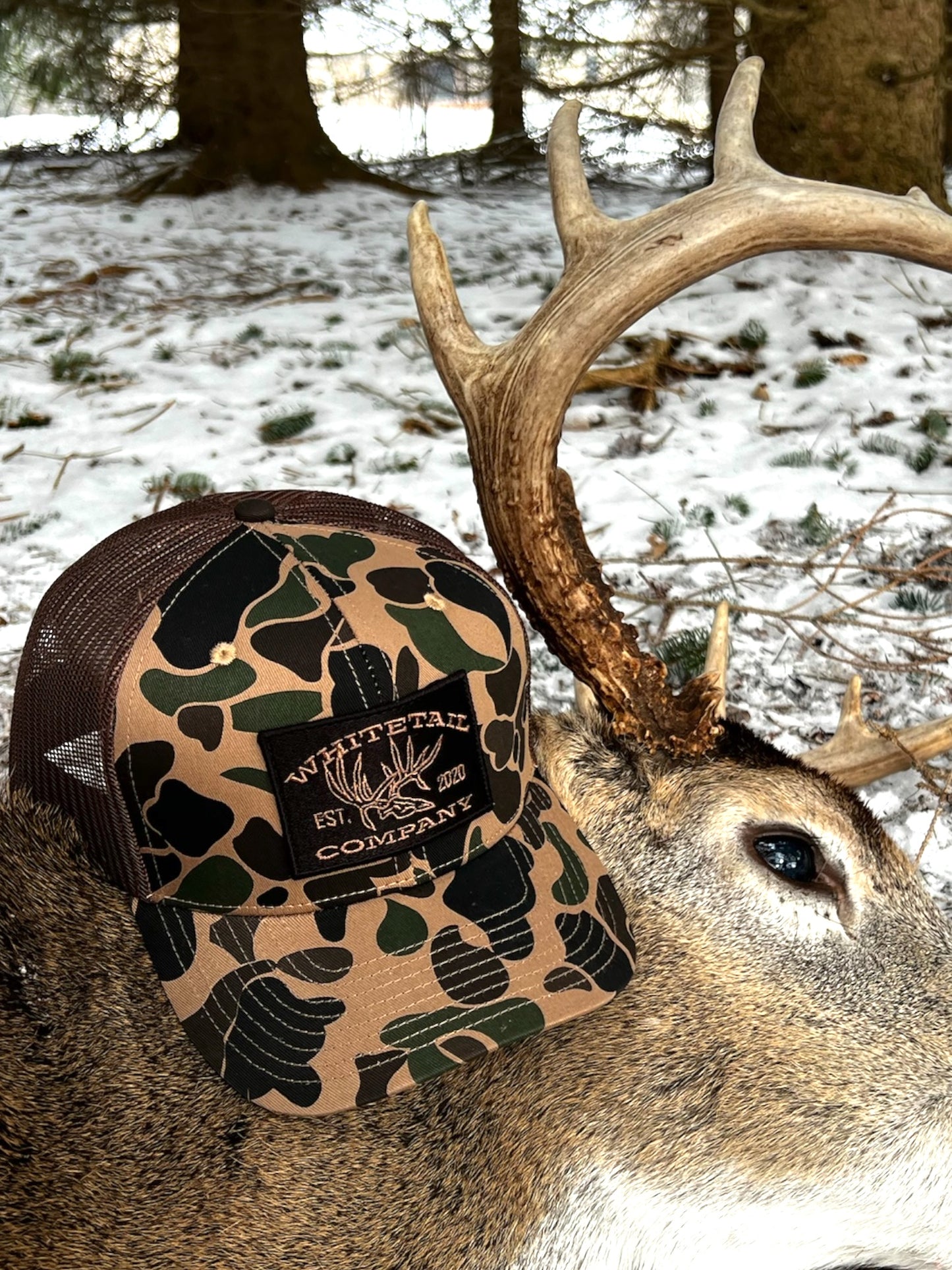 Whitetail Co. OLD Duck Camo Trucker