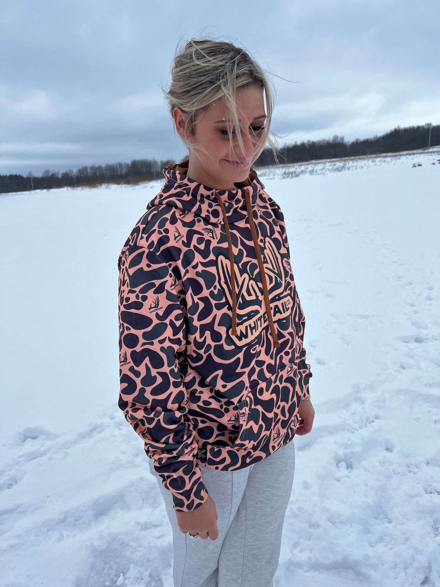 Whitetail Co. OLD Camo Logo Hoodie