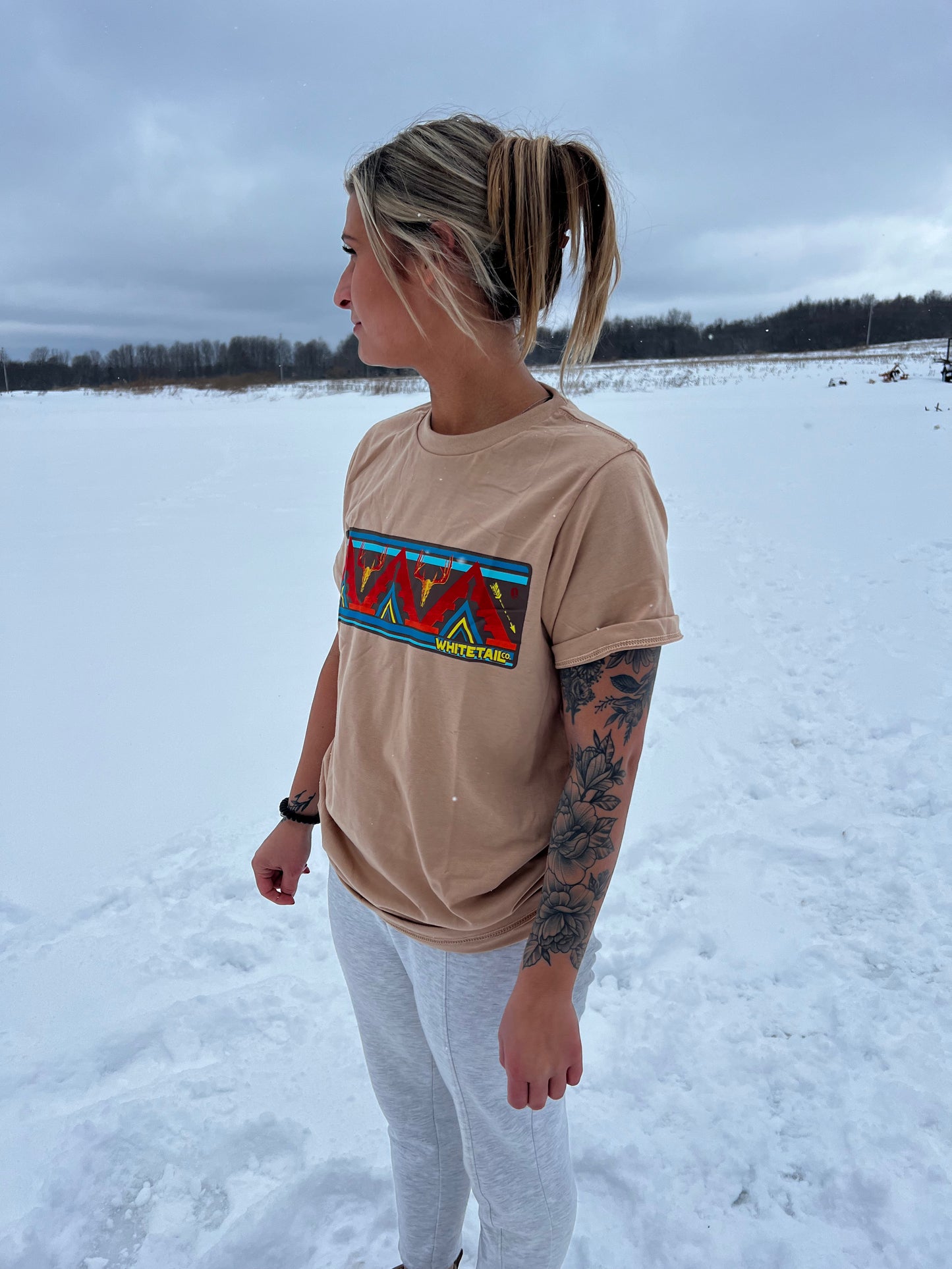 Whitetail Co. Western Buck Tee