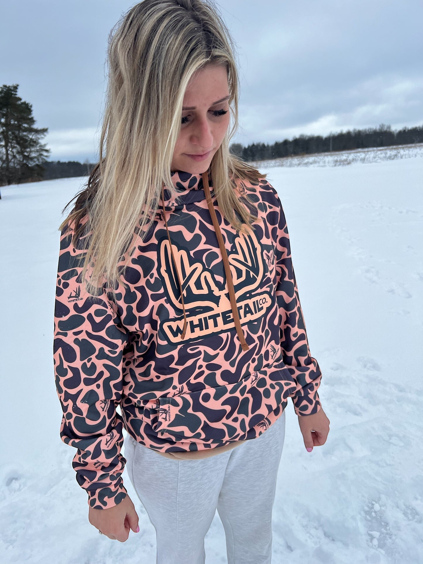 Whitetail Co. OLD Camo Logo Hoodie