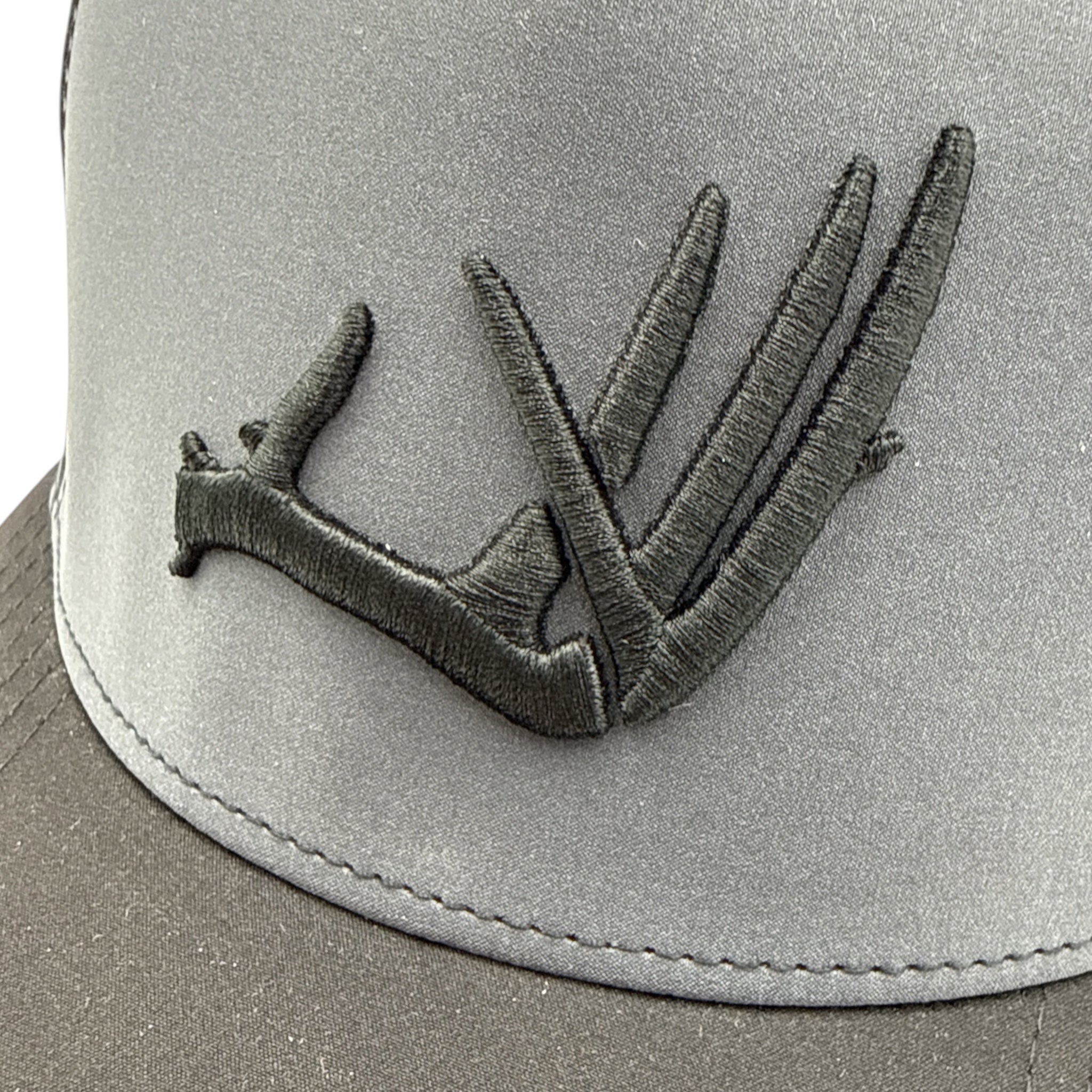 Whitetail Co. | Shed | Performance Die Cut | Grey/Black