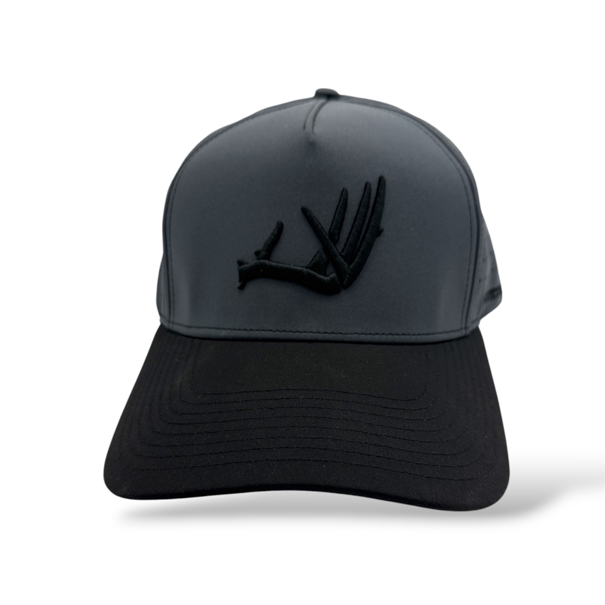 Whitetail Co. | Shed | Performance Die Cut | Grey/Black
