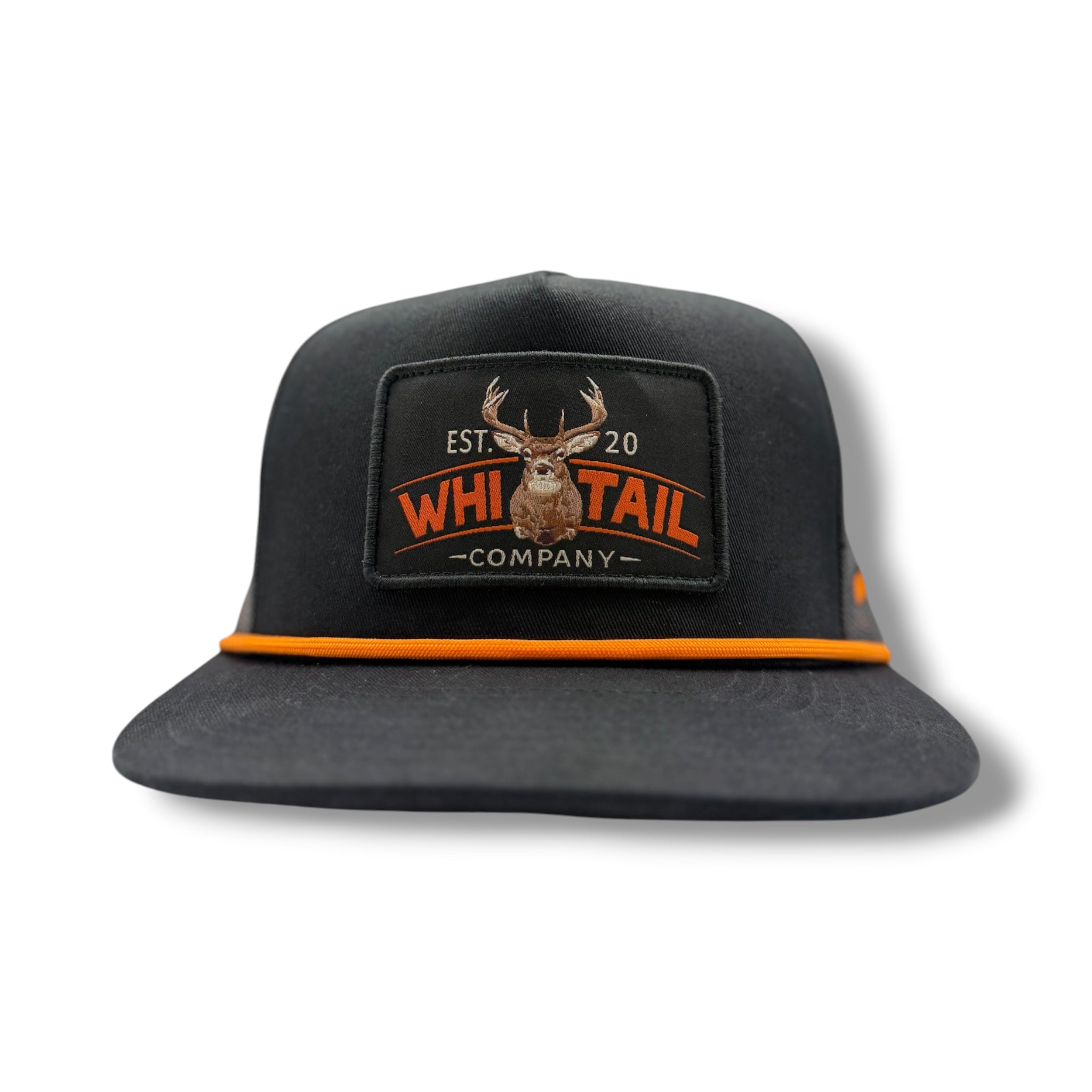Whitetail Co. | Wall Hanger | Trucker | Black | Ropy