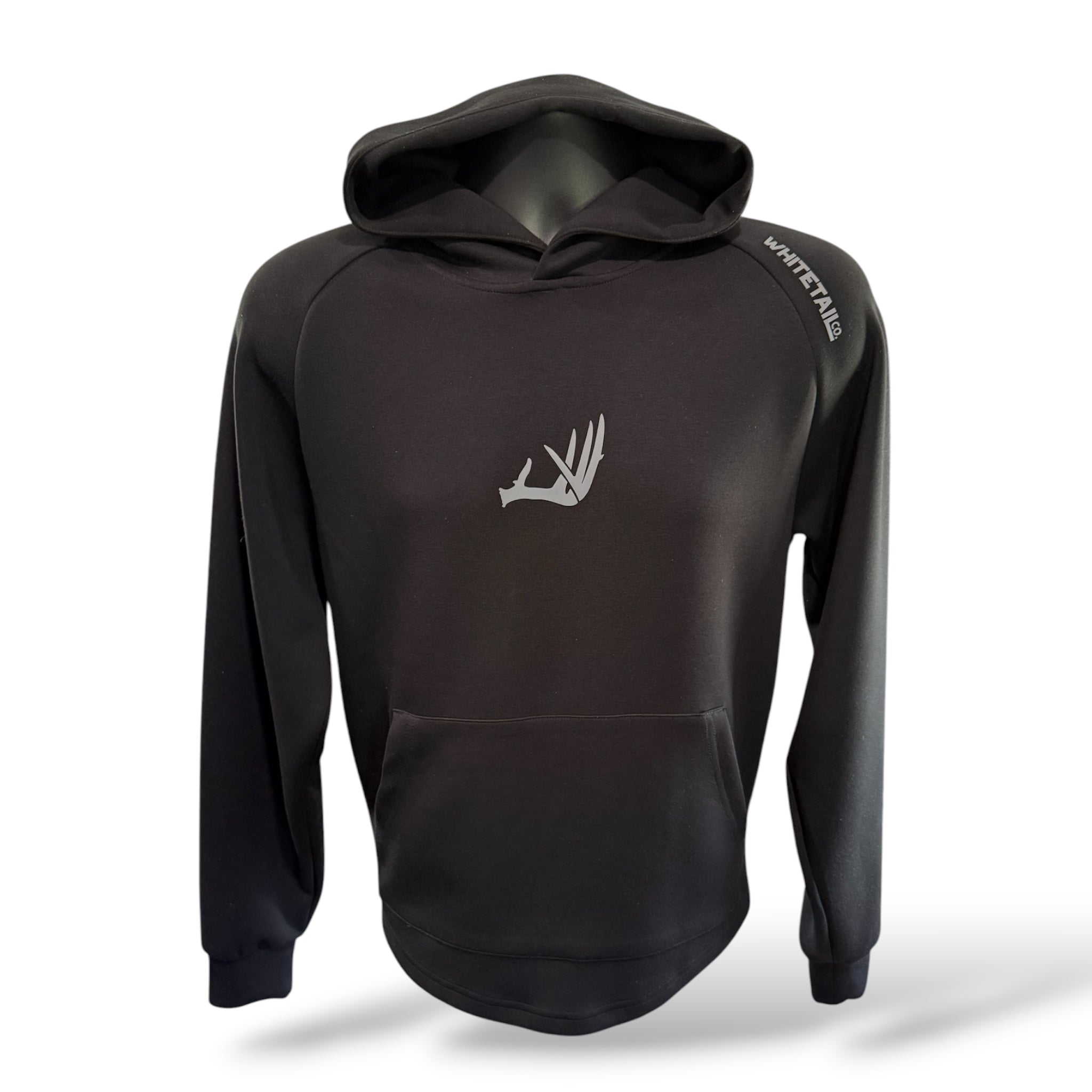 Whitetail Co. Ridge Core Hoodie Midnight Black
