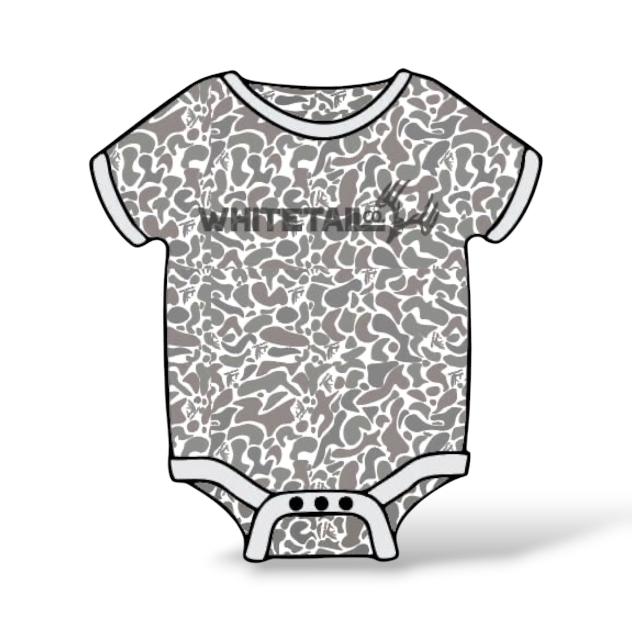 Whitetail Co. | Little Tracker | Onesie