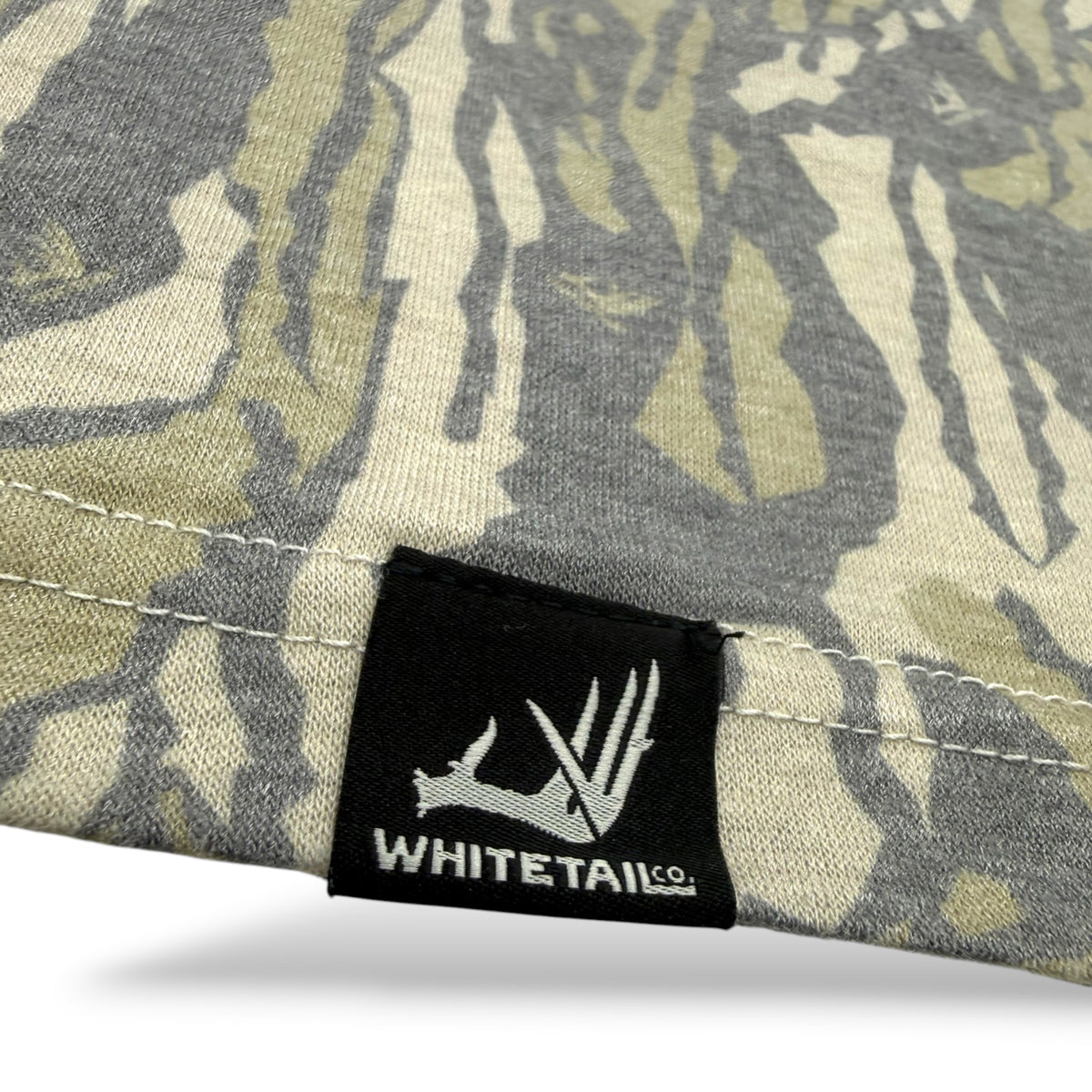 Whitetail Co. | Old Faded Tee | Tree Bark Camo