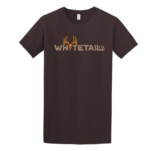 Whitetail Co. Logo Tee Brown/Orange