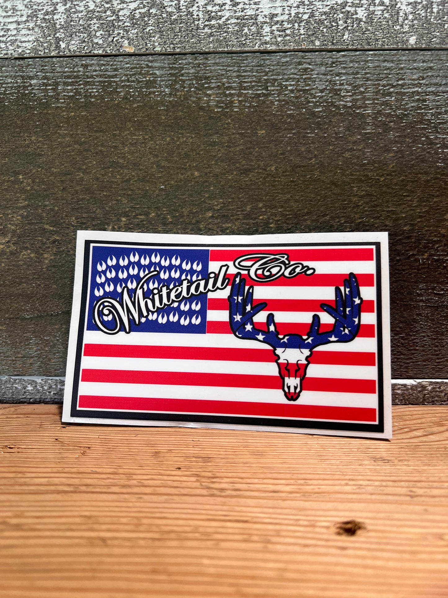 5” American Buck Decal