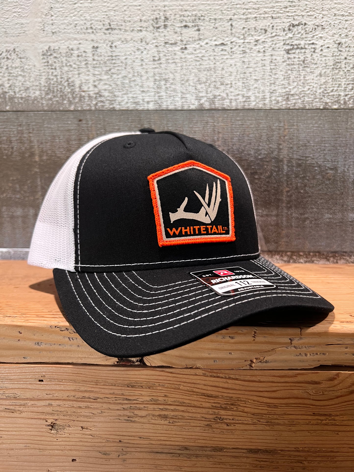 Shed Hat Richardson Black/White