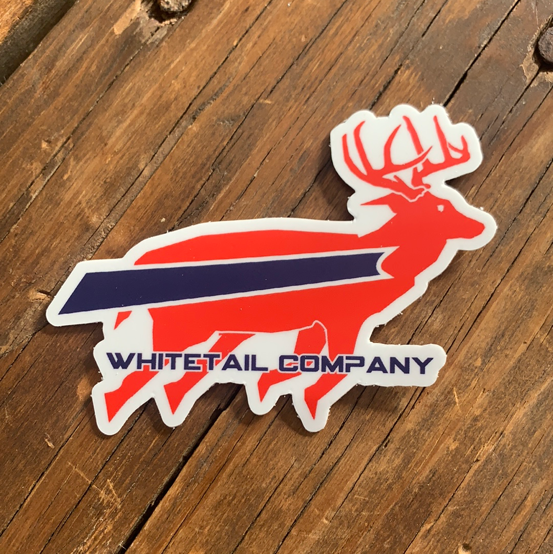 Whitetail Co. BUFF Buck 5” Decal
