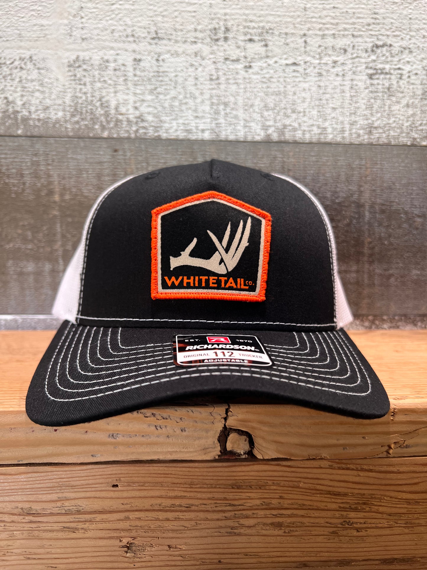 Shed Hat Richardson Black/White