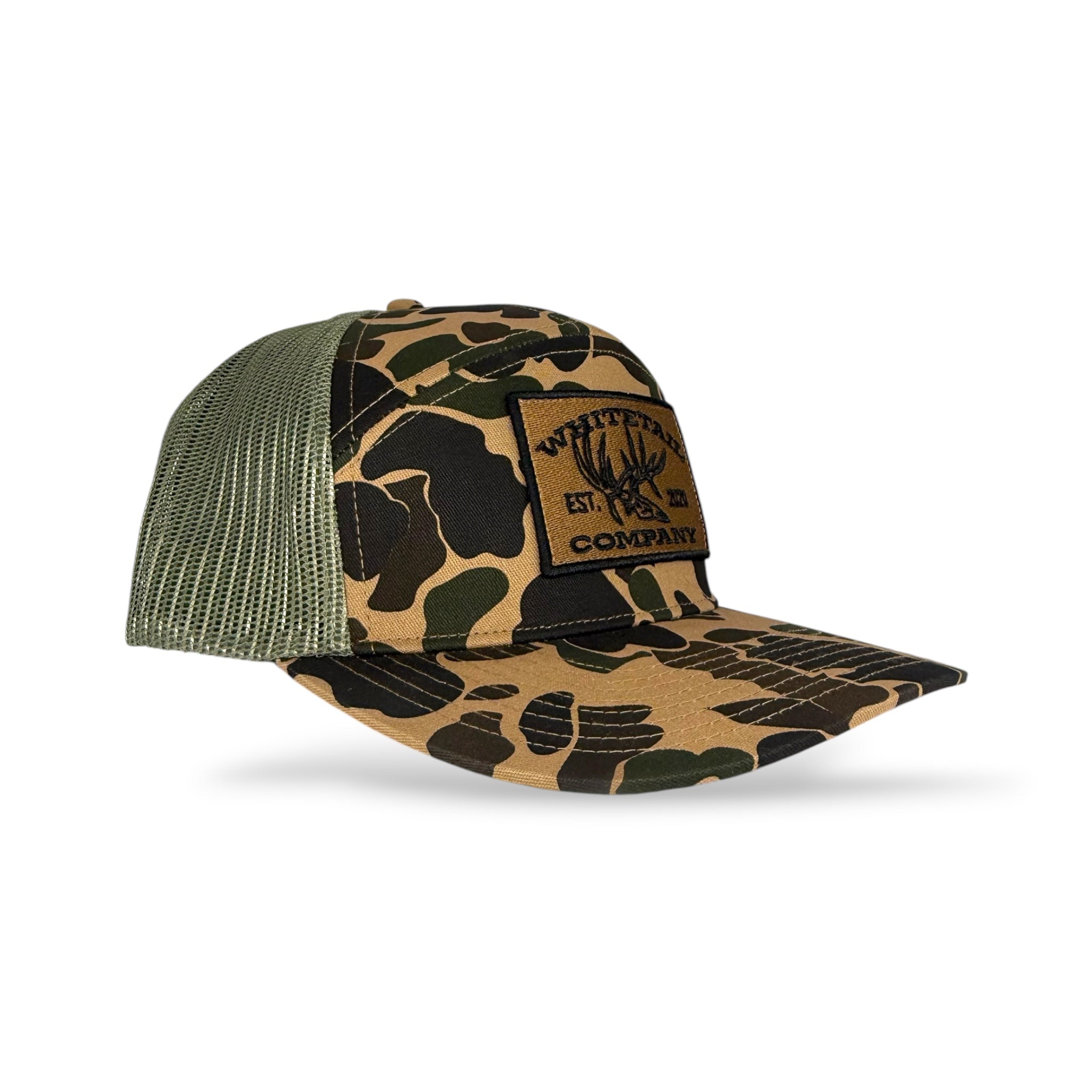 XL | Whitetail Co. | Old School Duck Camo | 7 Panel | XL